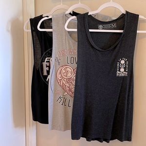 Jekyl and Hyde Apparel - USED - muscle tanks - WOMEN’S MEDIUM